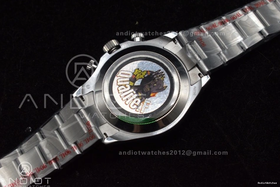 756 QF SS Grey Edition Daytona GoAnywhere Bracelet 1:1 Dial Best SA on 116509 0411